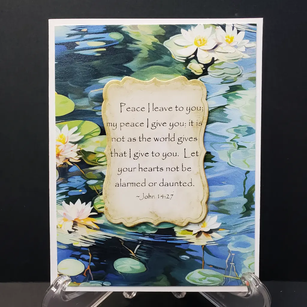 Unity Lily Lagoon John 14:27