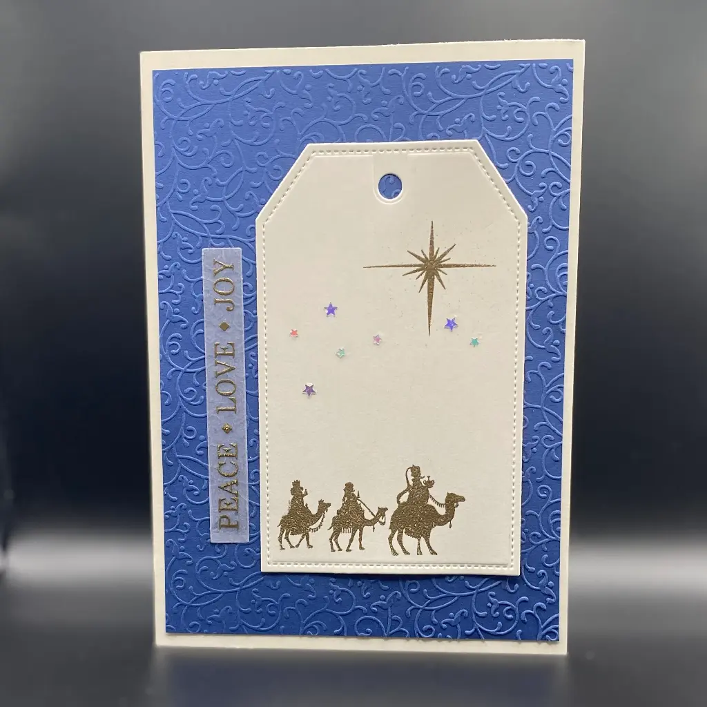 Christmas tag card 2