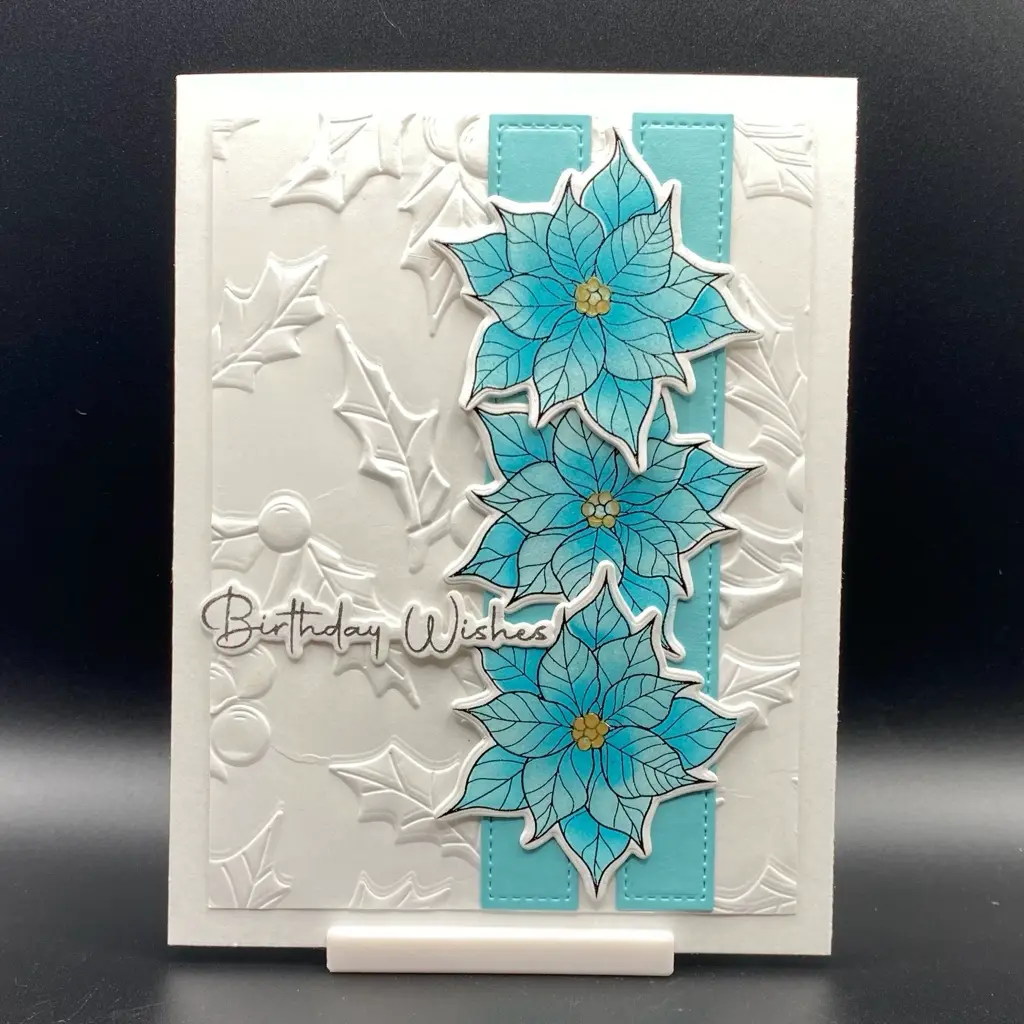 Winter birthday card
