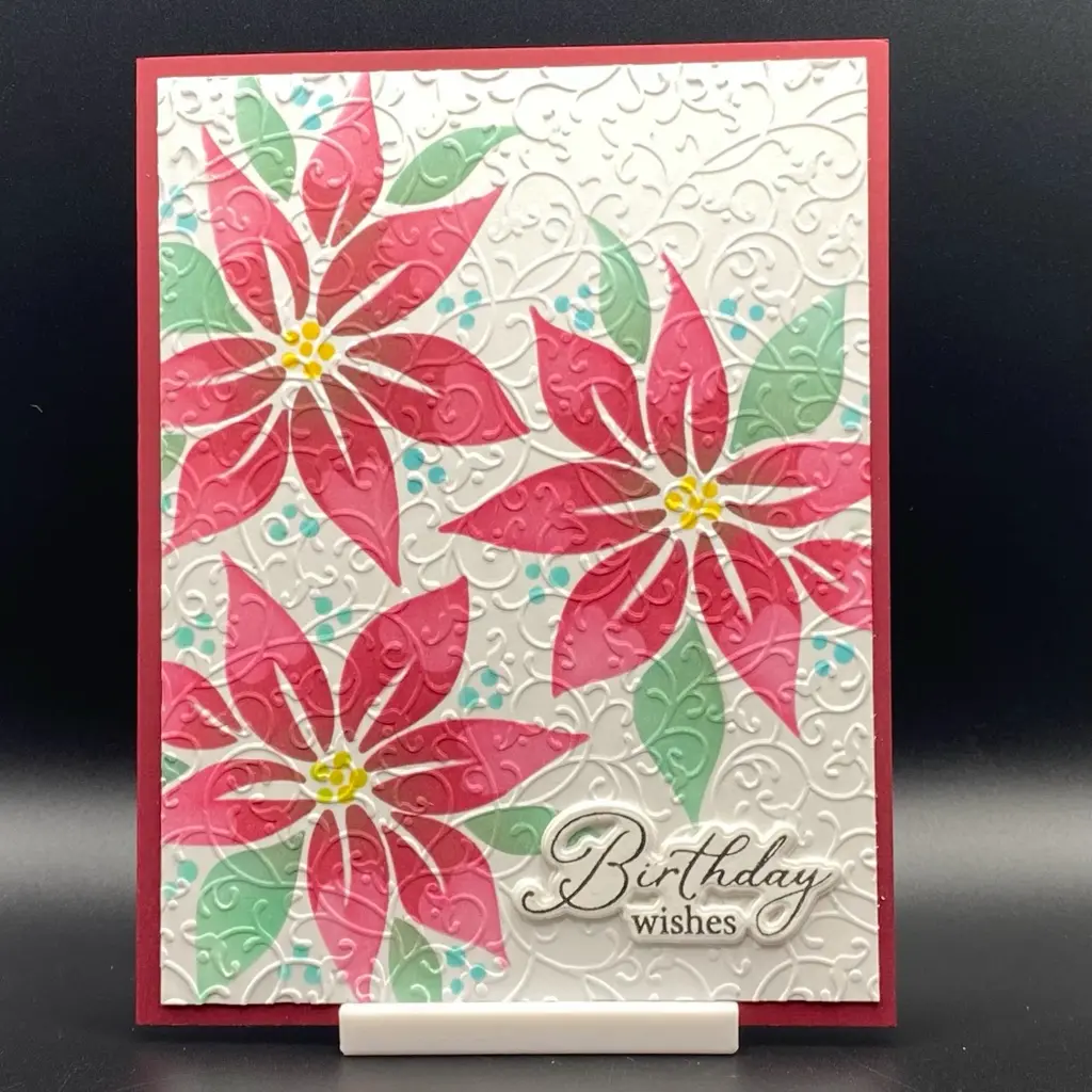 Cranberry Christmas Flowers