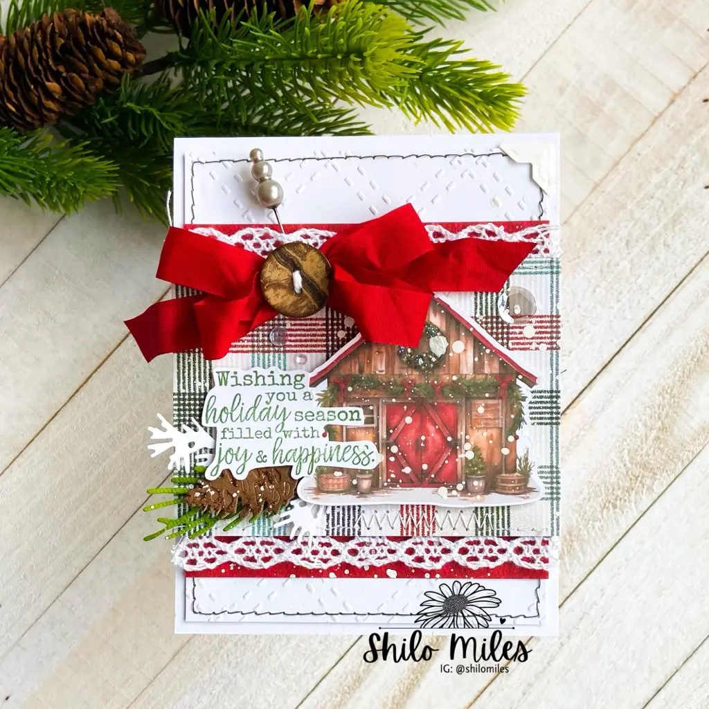 Country Christmas Card Set