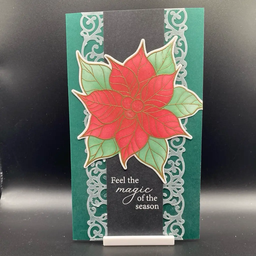 Poinsettia Scrollwork