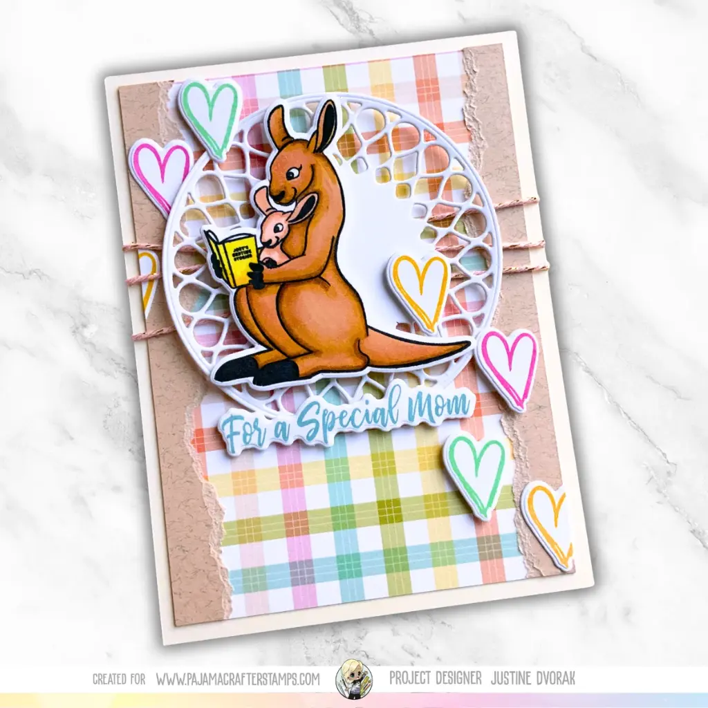 Mama Kangaroo - Baby Shower Card