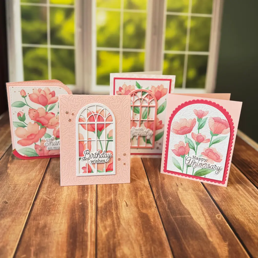 Timeless Window Blooms