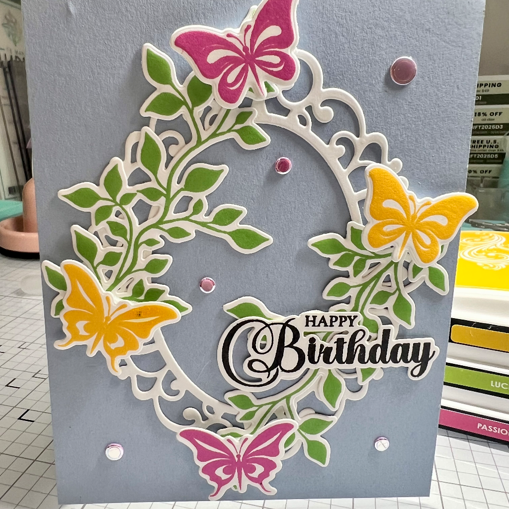 Tiara Birthday card