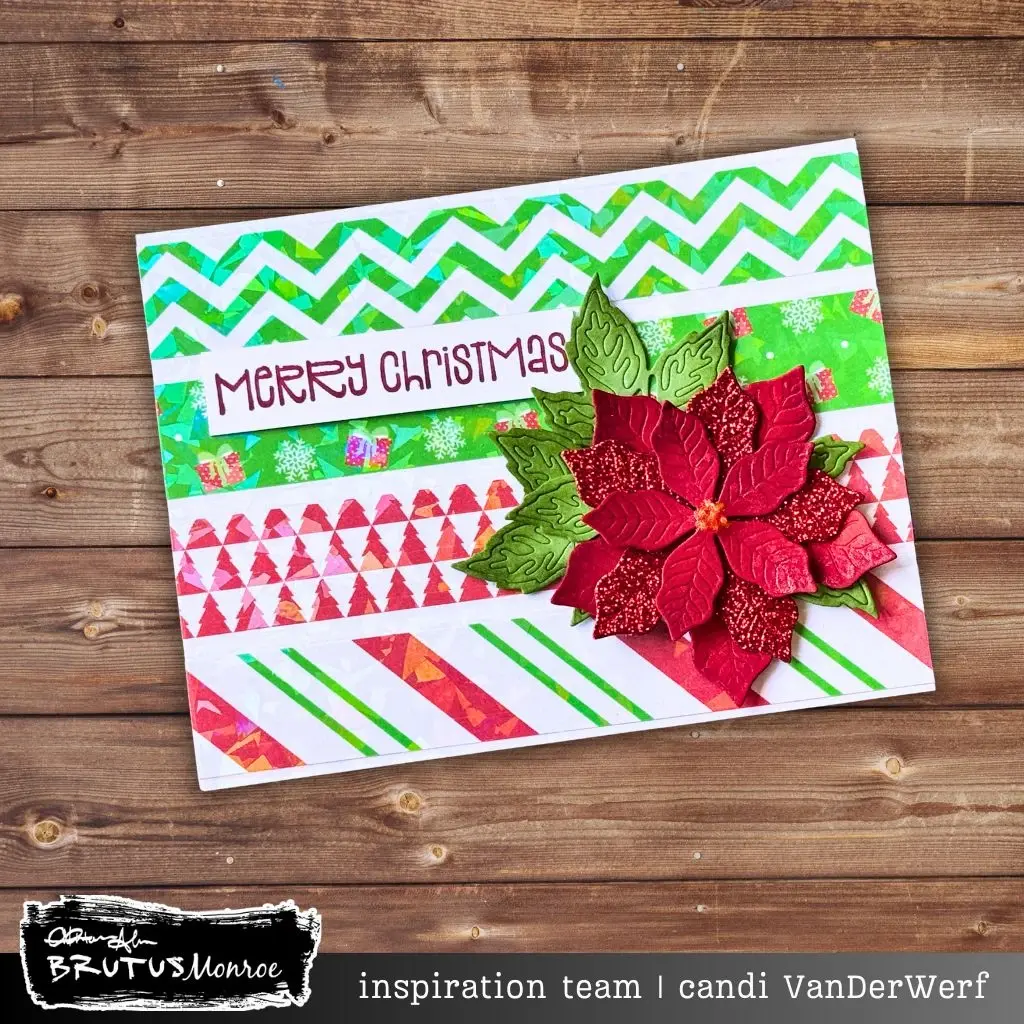 Pointsettia Washi Map