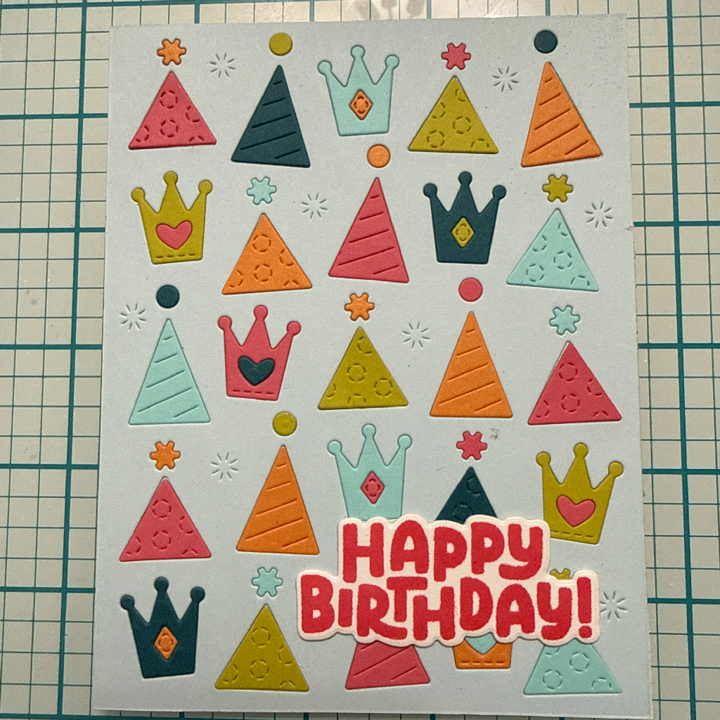 Inlay Birthday Card 3 C9