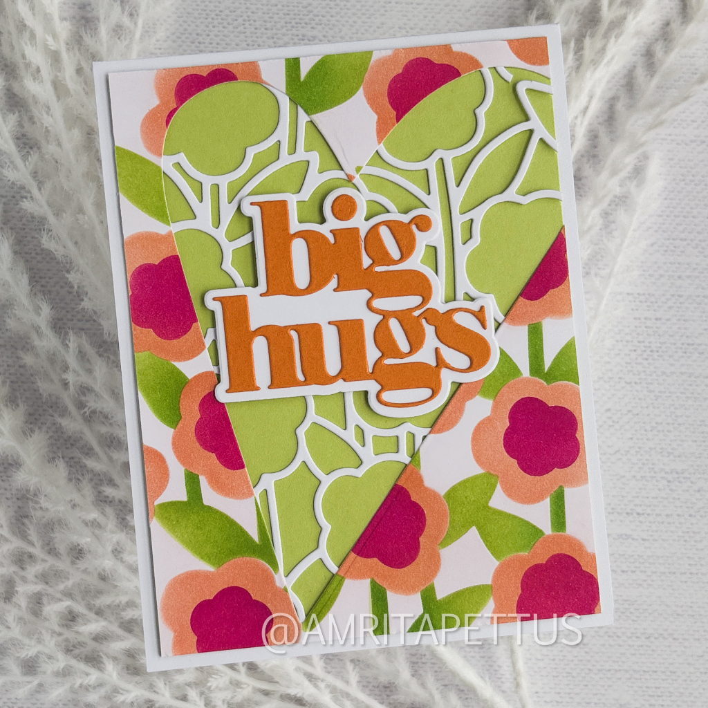 big hugs sweet stems heart C9