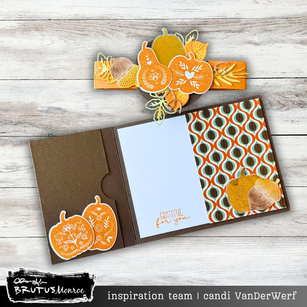 Pumpkin Gift Card Holder