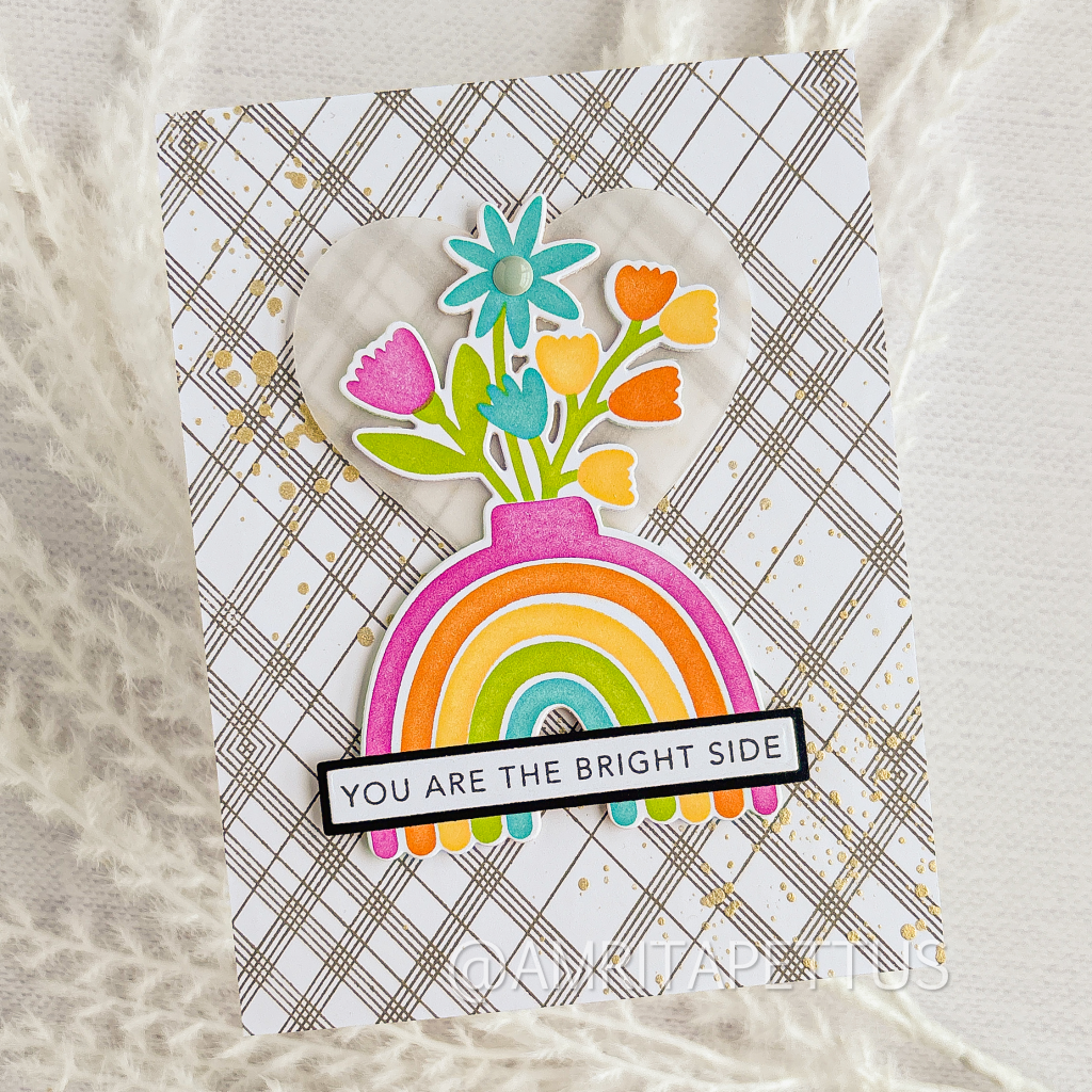 rainbow vase TE