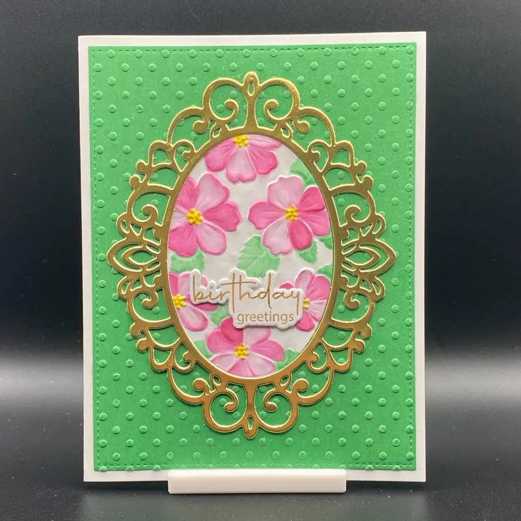 Dainty Flowers in Frame