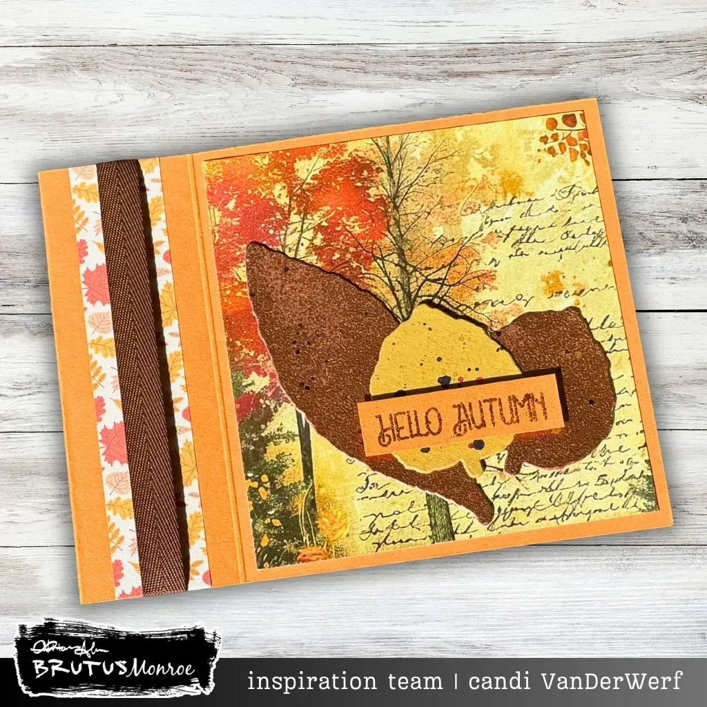 Hello Autumn Book Fold