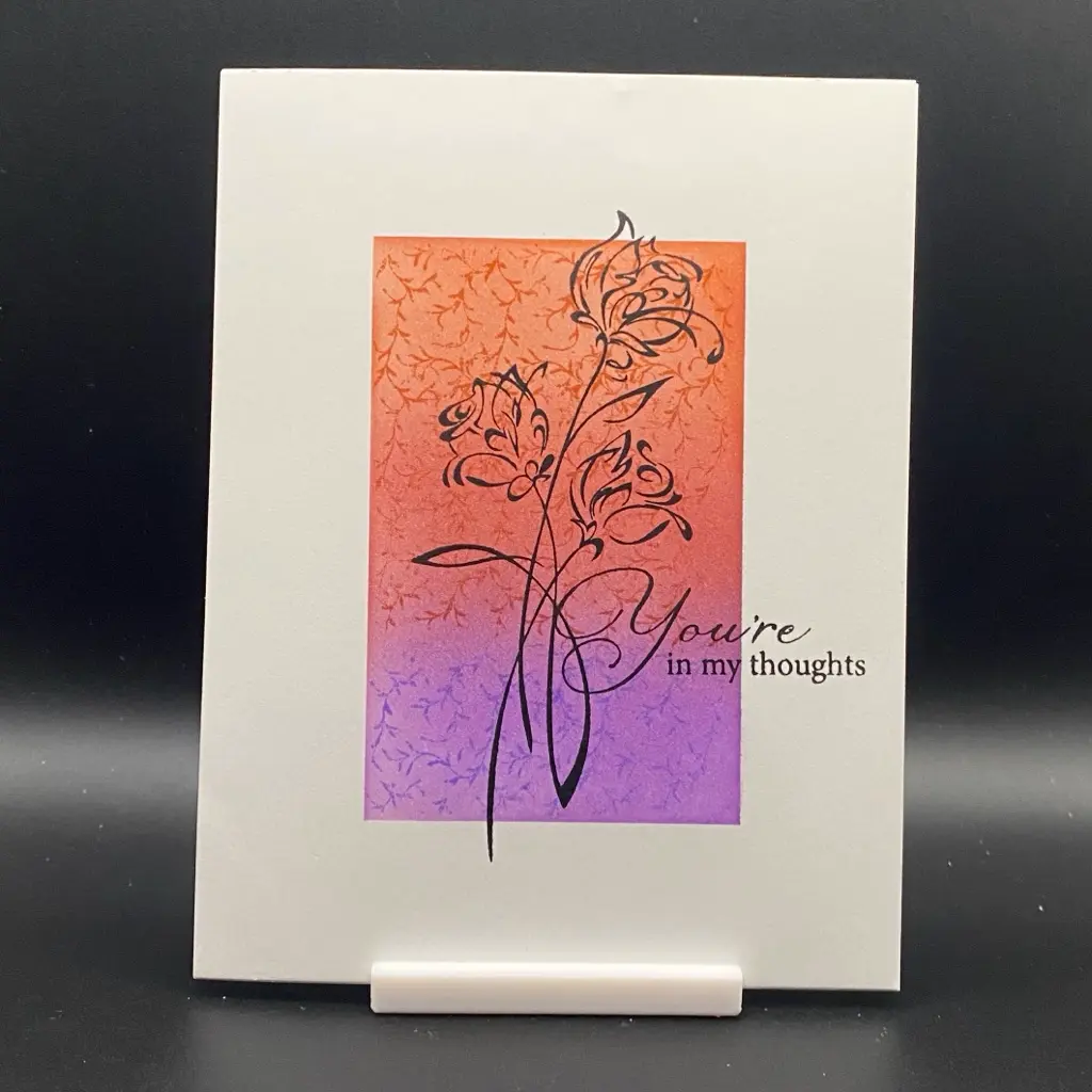 Masked Sketched Roses