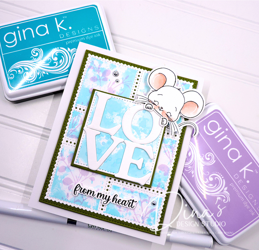 Love Bunny Postage Card