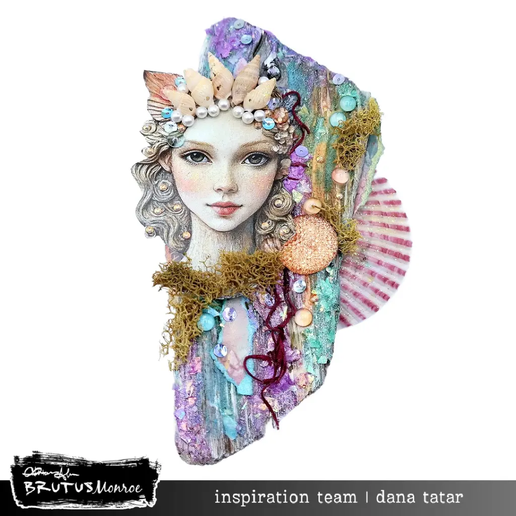 Sea Nymph Driftwood Wall Hanging