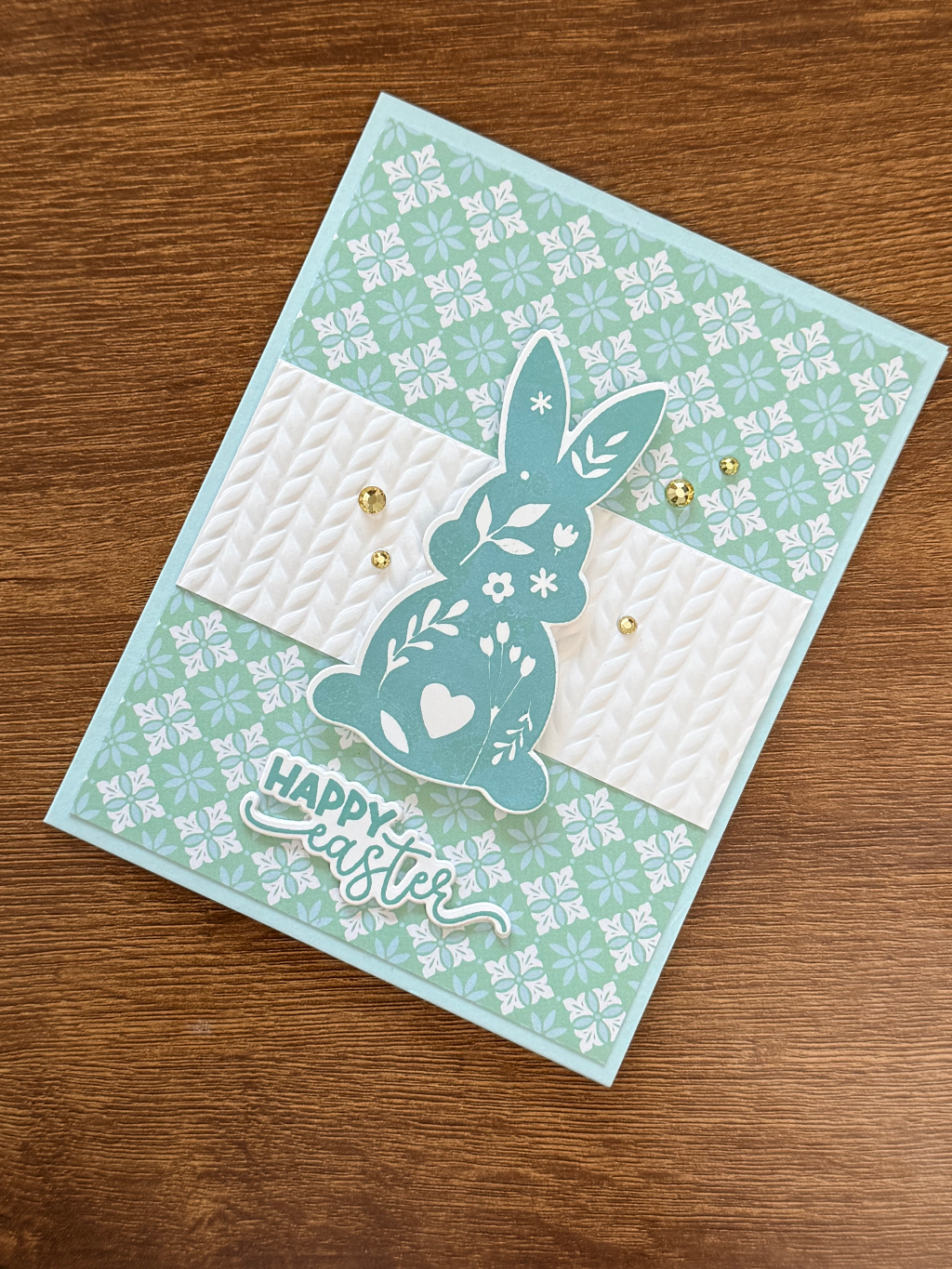 Easter Bunny Teal