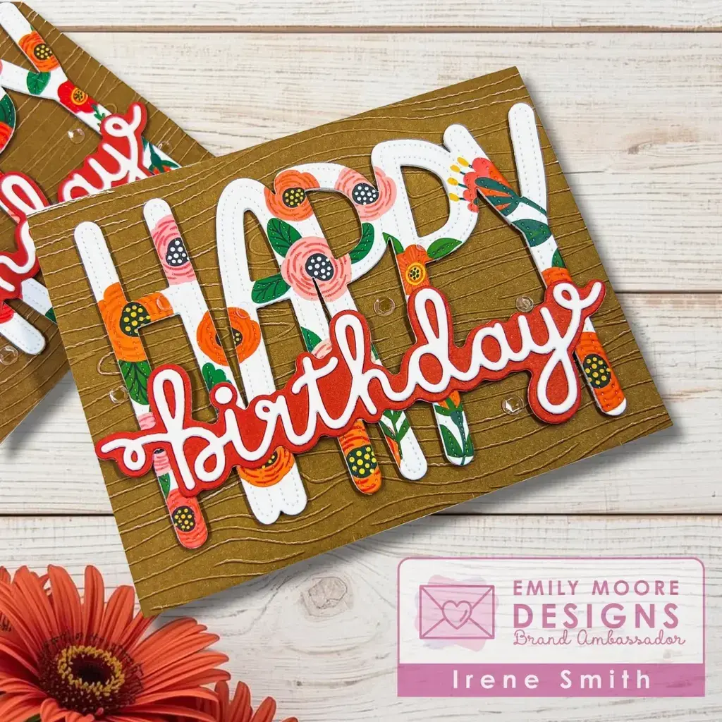 Big & Bold Birthday with Rub-ons - EMD