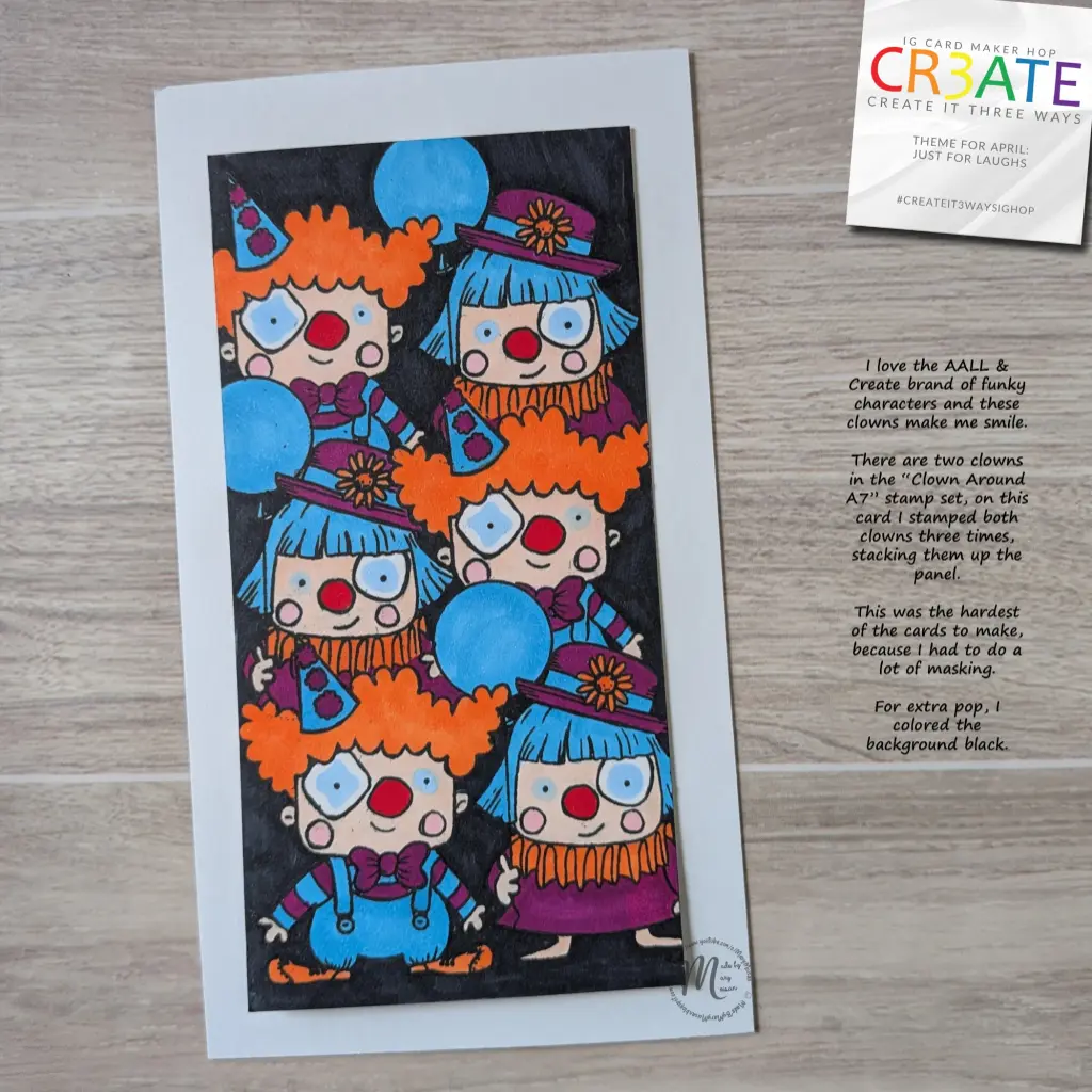 Stacked Clowns - AALL & Create Clown Around A7