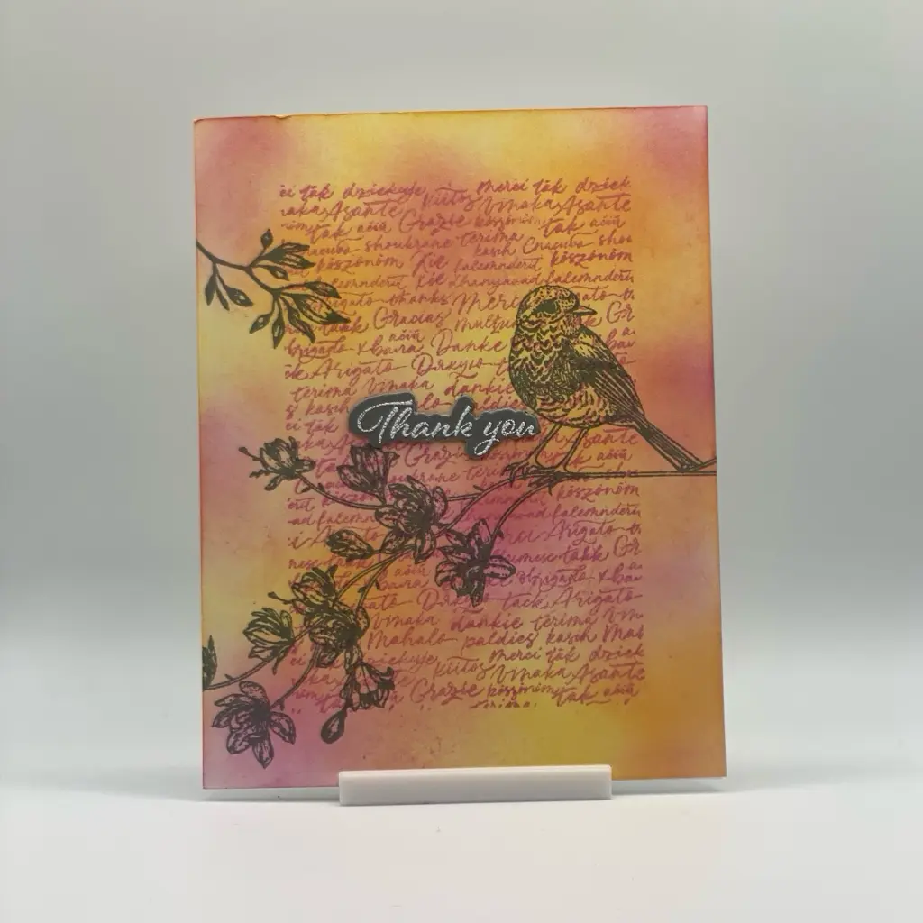 Vintage Spring sunset