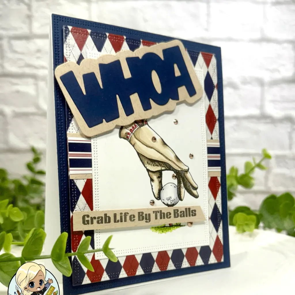 Who’s Your Caddy? A Punny Golf Card with Pajama Crafter Stamps