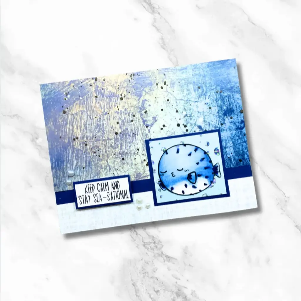 Puffer Fish Calm Card