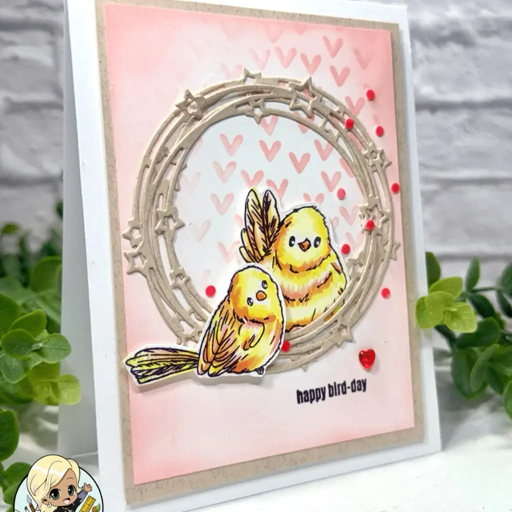 Friendship Card with Birds of
