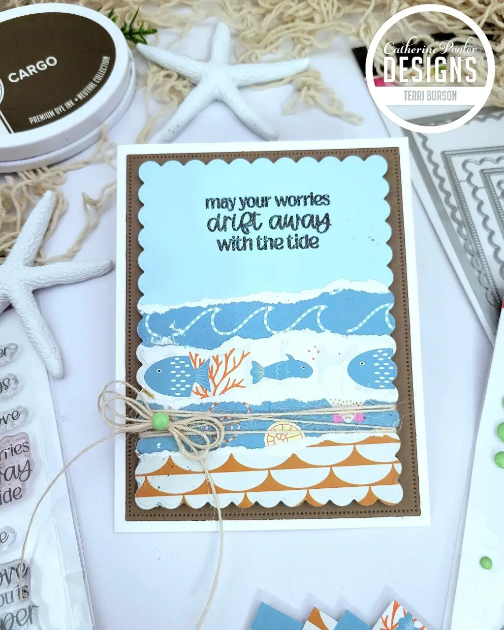 Ocean Waves Card