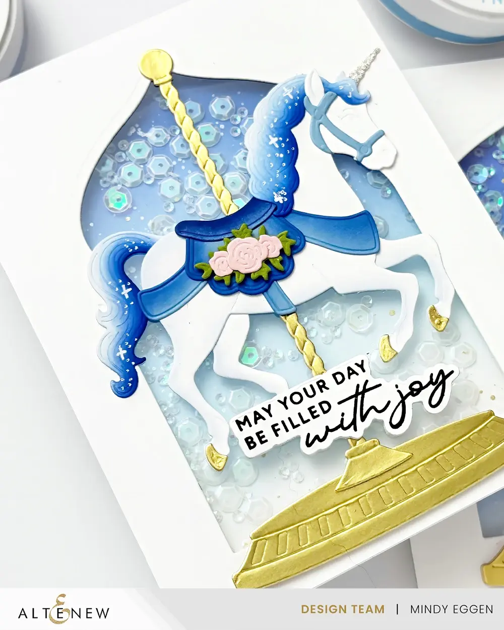 Magical Shaker Card - Wondrous Ride
