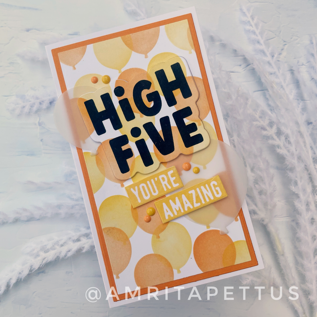 high five balloons