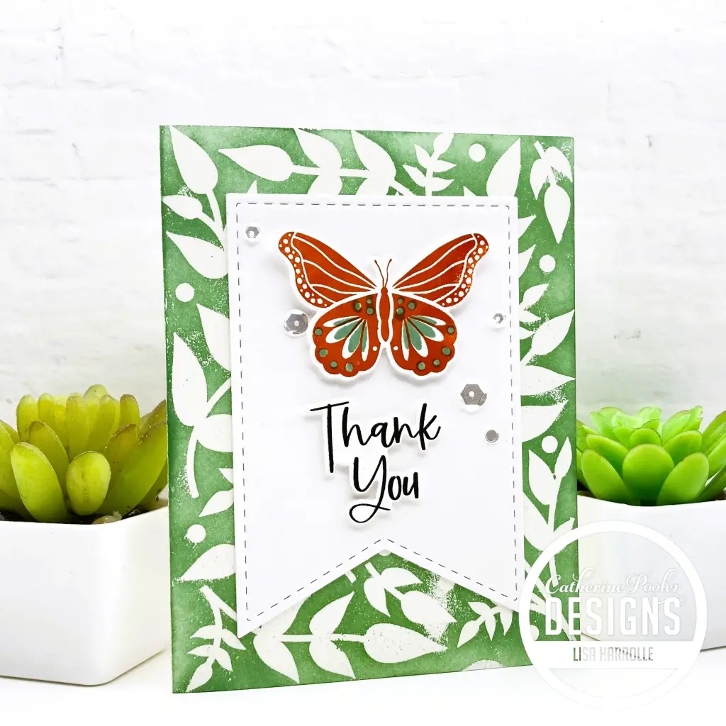 Butterfly Banner Thank You