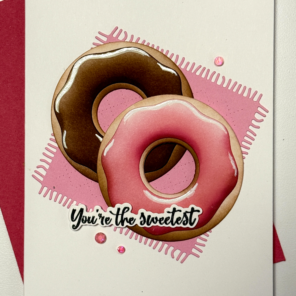 Donut Thank You card