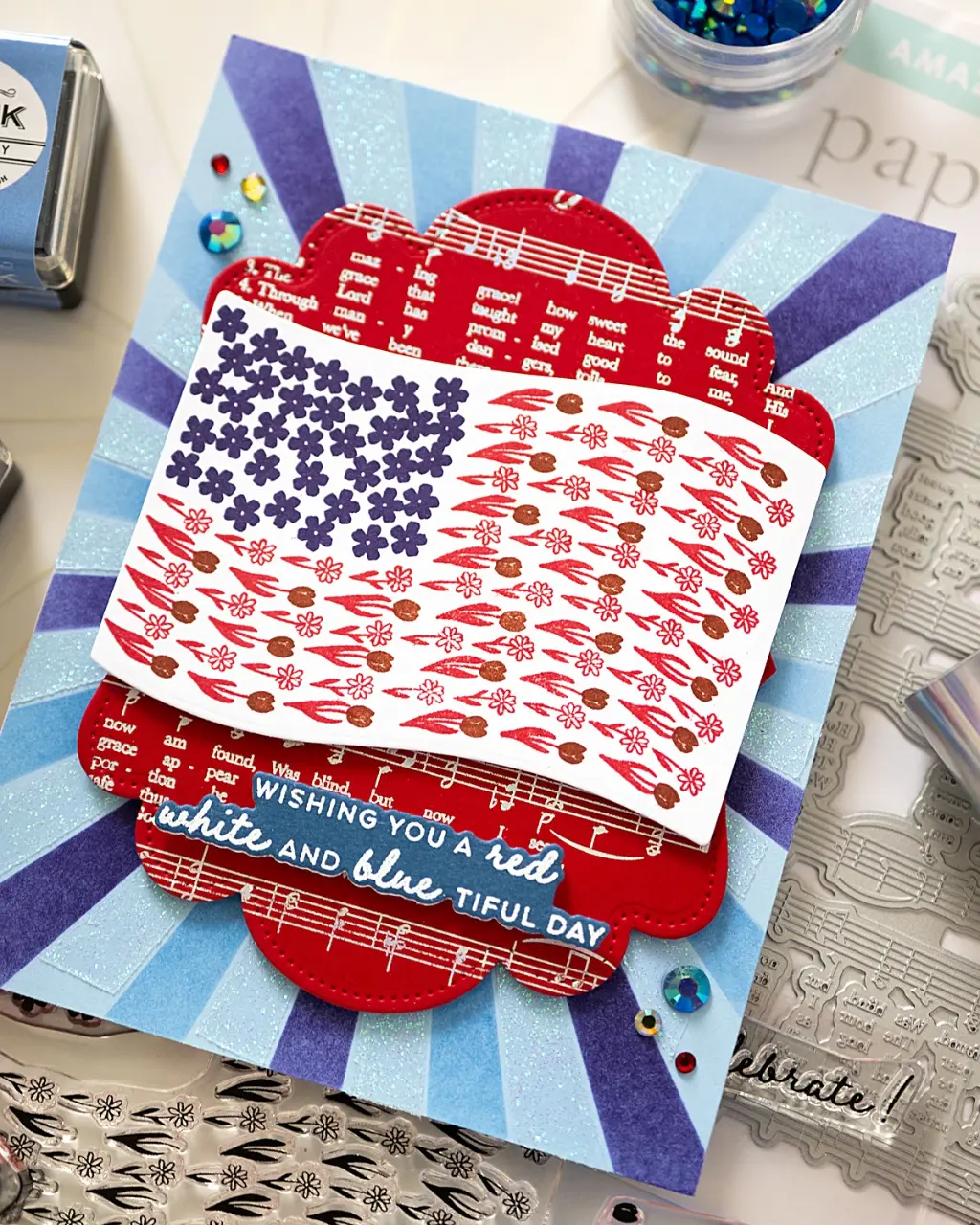 Patriotic Celebration card