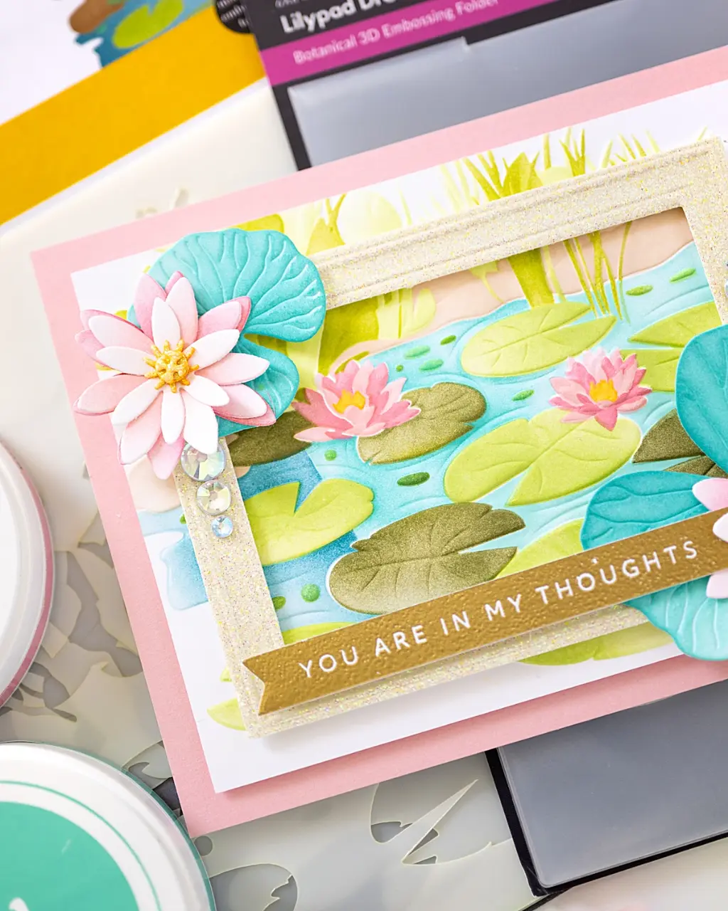 Lilypad Dreams card