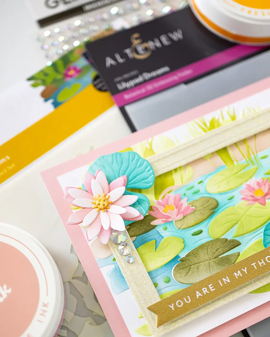 Lilypad Dreams card