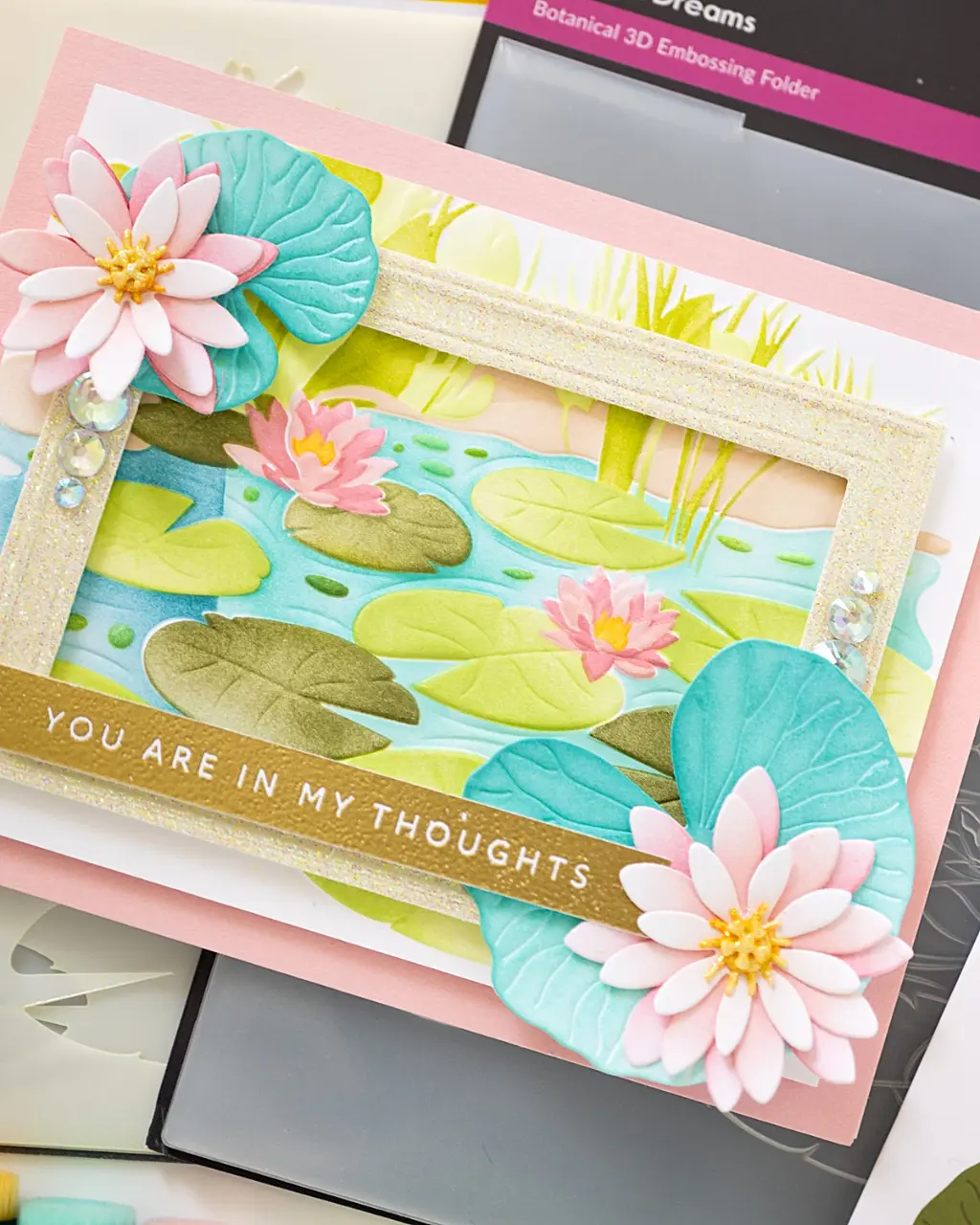 Lilypad Dreams card