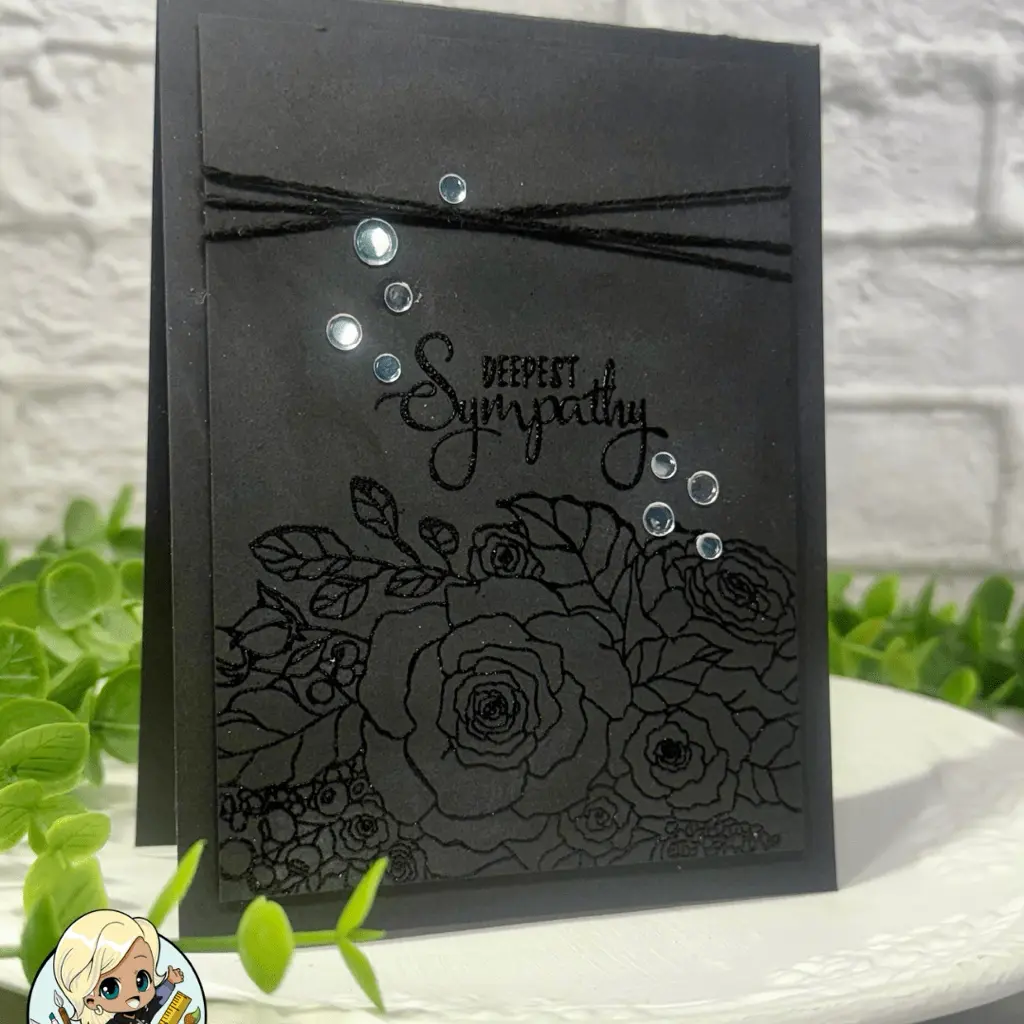 Effortless Elegance: The Lovely Bouquet Stamp from Pajama Crafter Stamps