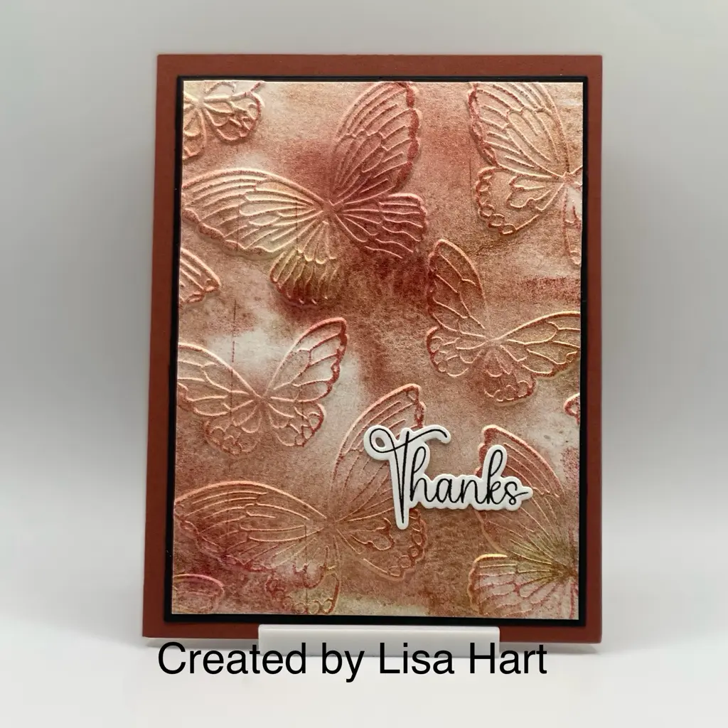 butterfly embossing folder