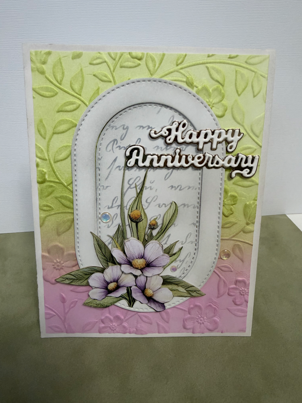 anniversary card