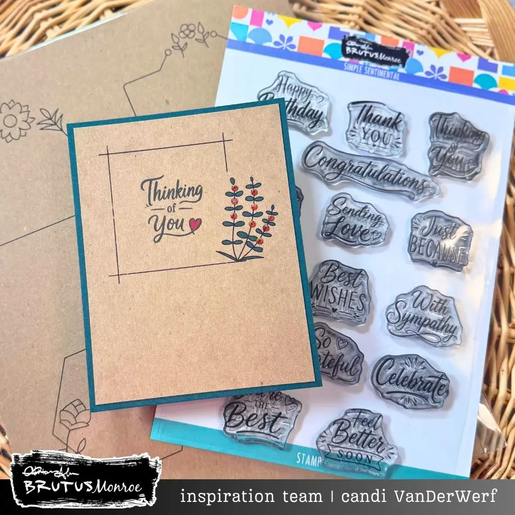 Thinking of You Chipboard