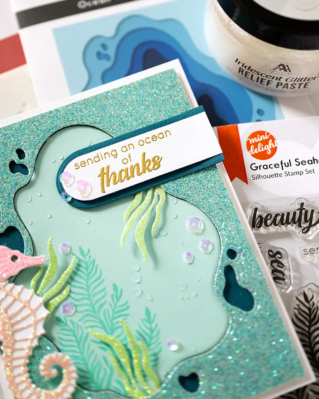 Ocean of Thanks card