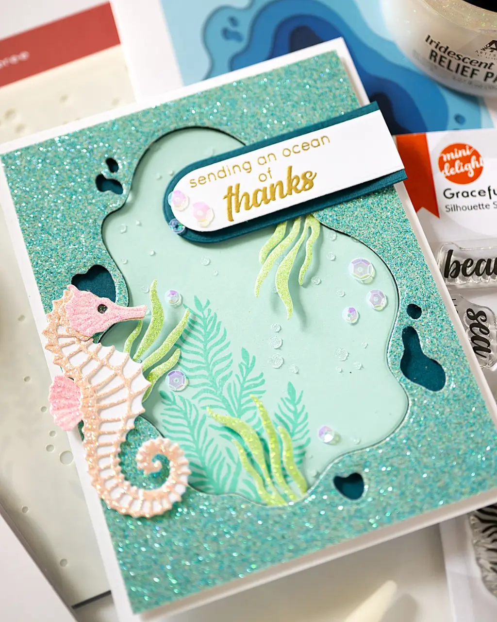 Ocean of Thanks card