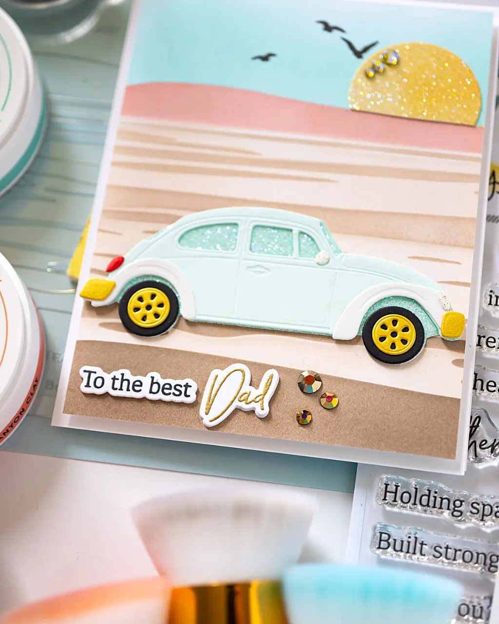 Vintage Bug Father's Day card