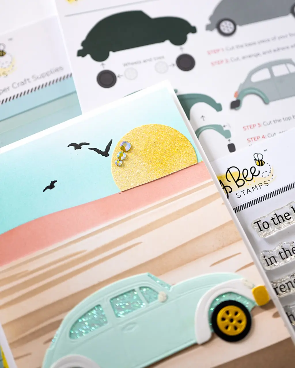 Vintage Bug Father's Day card