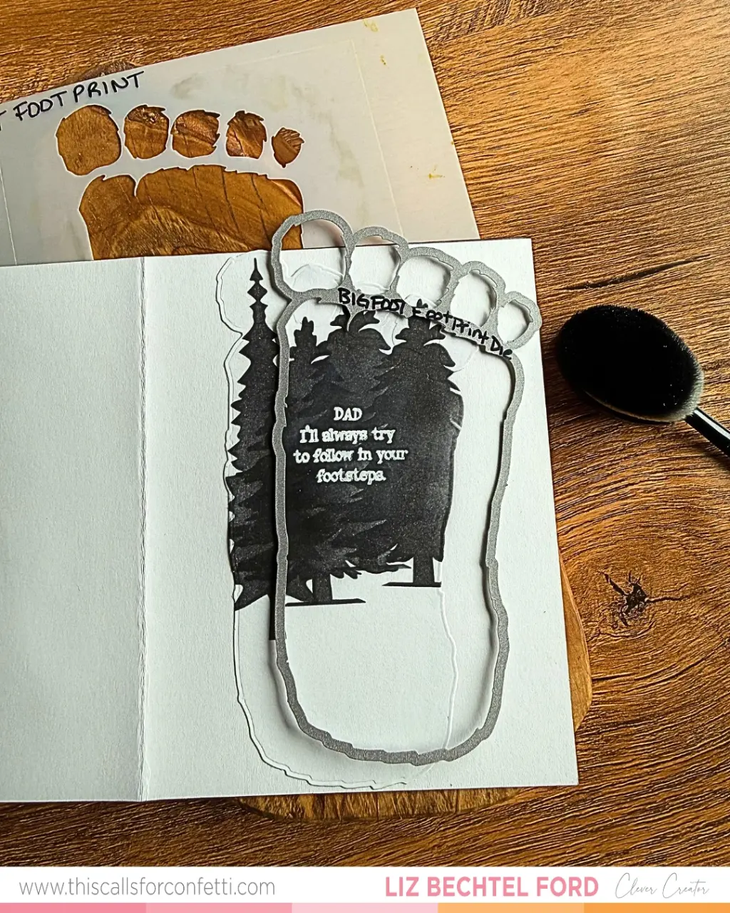 Father's Day Bigfoot Card