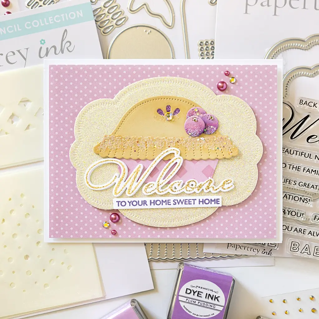Blueberry Pie Housewarming card