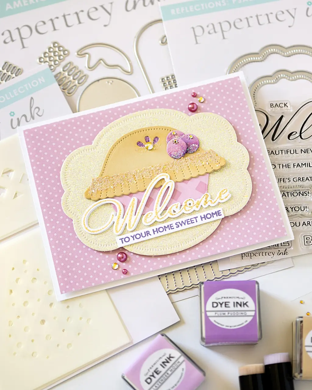 Blueberry Pie Housewarming card