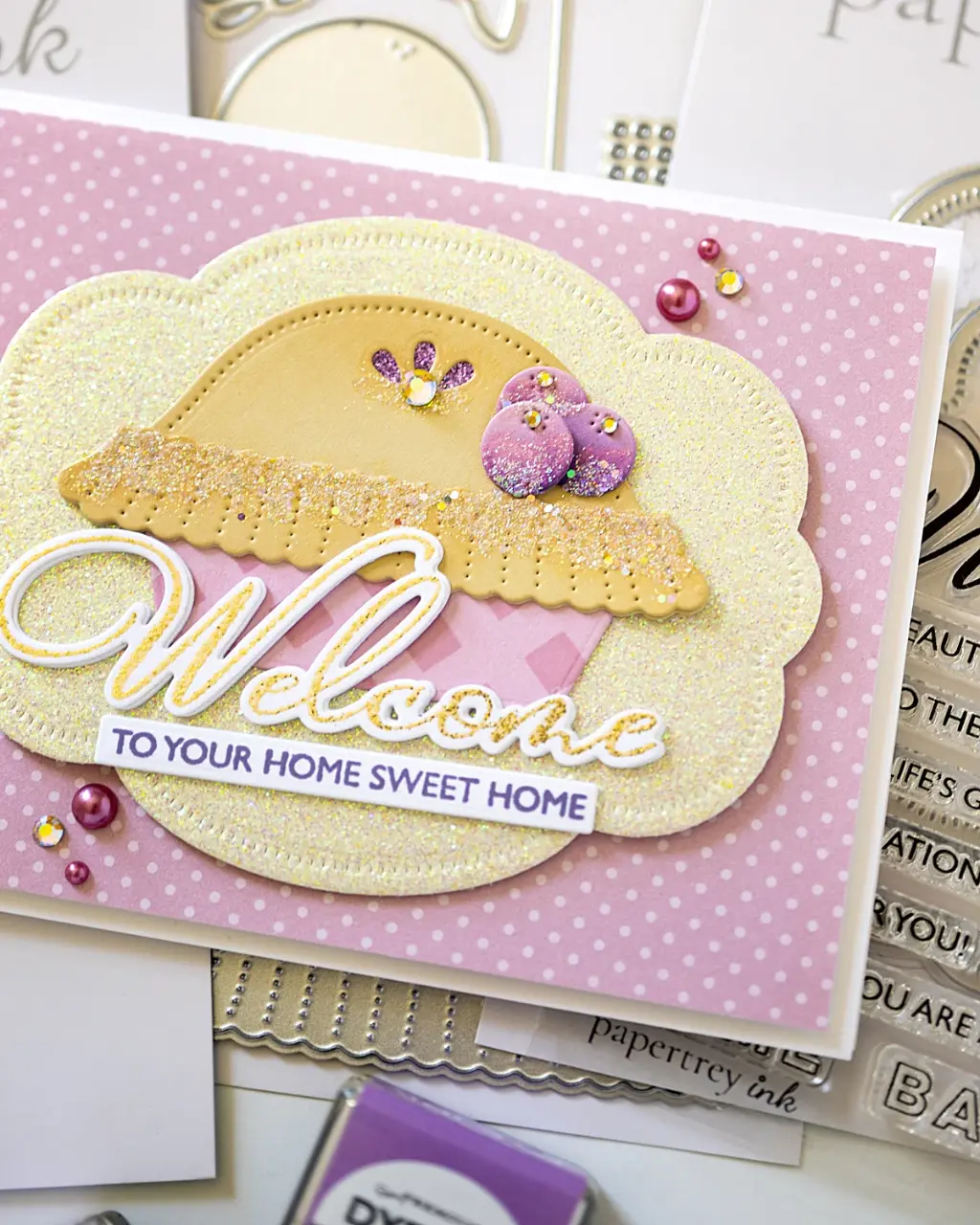 Blueberry Pie Housewarming card