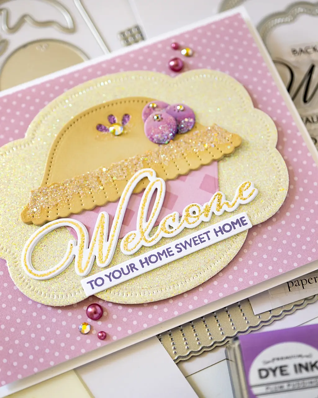 Blueberry Pie Housewarming card