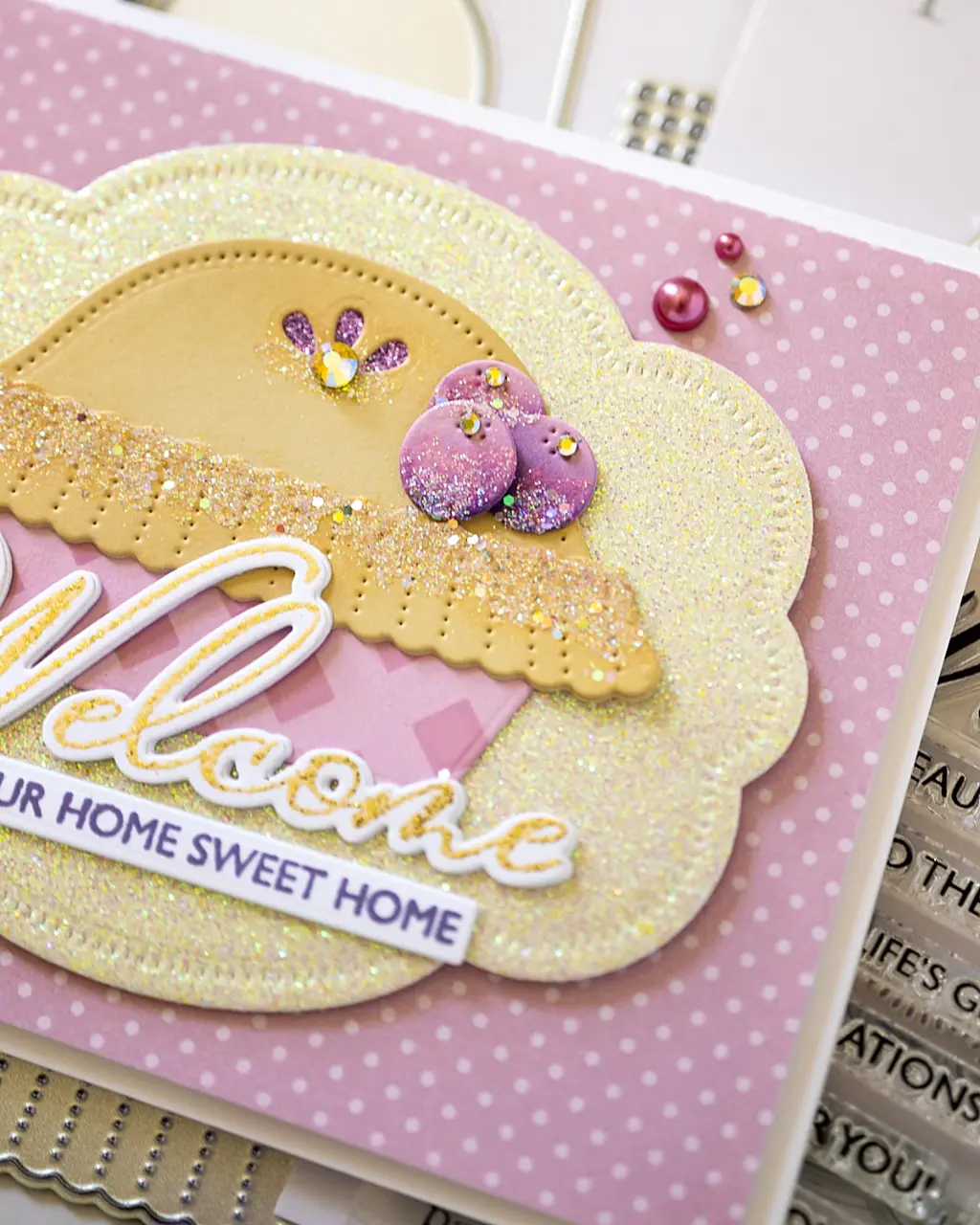 Blueberry Pie Housewarming card