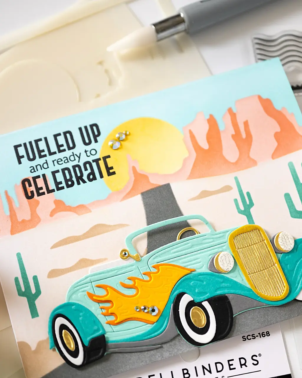Highway Horizons Hot Rod card